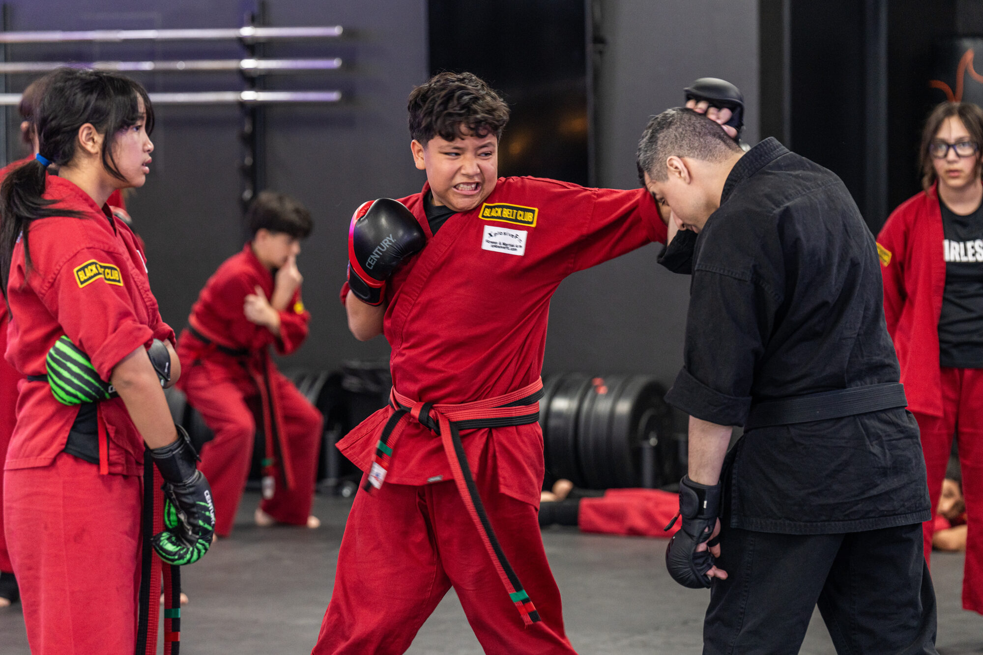 Kids Sparring and Self-Defense